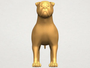 ブルドッグ05 3Dプリントモデル