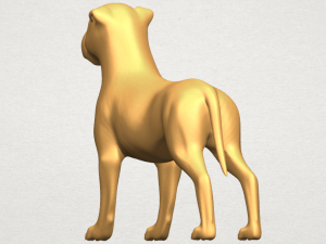 bull dog 05 Model Cetak 3D