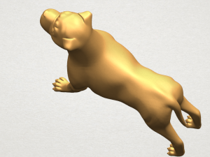 bull dog 05 Model Cetak 3D