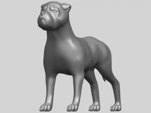 bull dog 05 3D Print Model