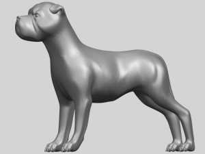 bull dog 05 Model Cetak 3D