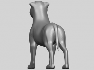 bull dog 05 Model Cetak 3D