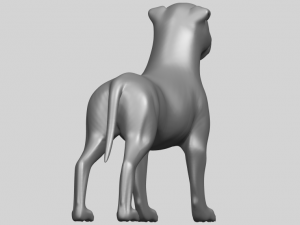 bull dog 05 Model Cetak 3D