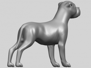 bull dog 05 Model Cetak 3D