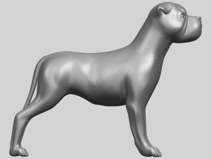 bull dog 05 Model Cetak 3D
