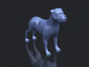 bull dog 05 Model Cetak 3D