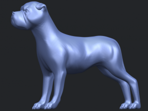 bull dog 05 Model Cetak 3D