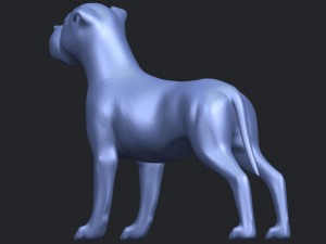 bull dog 05 Model Cetak 3D