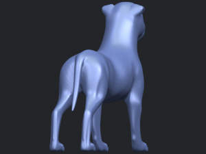 bull dog 05 Model Cetak 3D
