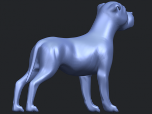 bull dog 05 Model Cetak 3D