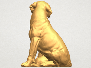 dog and puppy 01 Modelo de Impressão 3D