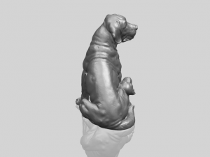 dog and puppy 01 Modelo de Impressão 3D