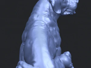 dog and puppy 01 3D Print Model