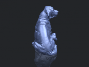 dog and puppy 01 Modelo de Impressão 3D