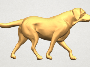 dog 01 3Dプリントモデル