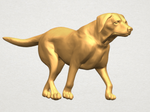 dog 01 3D 프린트 모델