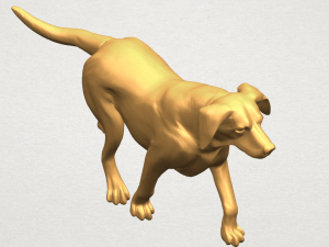 dog 01 3D 프린트 모델