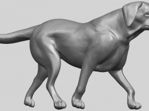 dog 01 3D 프린트 모델