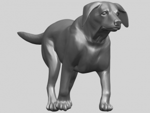 dog 01 3D 프린트 모델