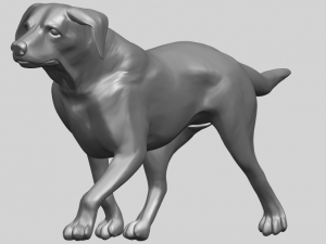 dog 01 3D 프린트 모델
