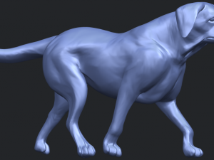 dog 01 3D 프린트 모델