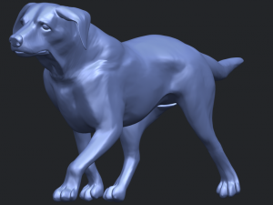 dog 01 3D 프린트 모델