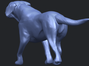 dog 01 3D 프린트 모델