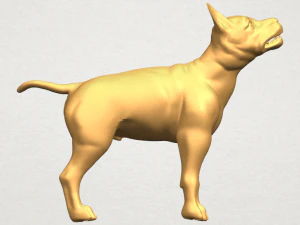 कुत्ता 02 3D प्रिंट मॉडल
