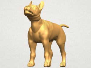 dog 02 3Dプリントモデル