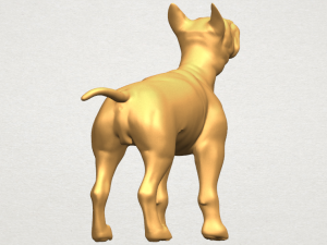 dog 02 3Dプリントモデル