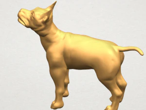 dog 02 3D Print Model