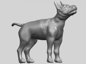dog 02 3D Print Model
