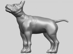 dog 02 3D Print Model