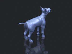 dog 02 3D Print Model