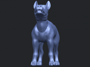 dog 02 3Dプリントモデル
