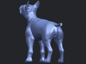 dog 02 3Dプリントモデル