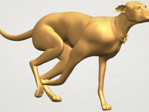 skinny dog 01 3D Принт Модель
