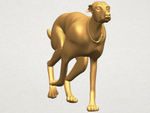 skinny dog 01 3D Принт Модель