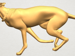 skinny dog 01 3D Принт Модель