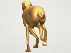 skinny dog 01 3D Принт Модель