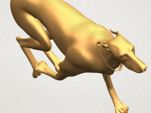skinny dog 01 3D Принт Модель