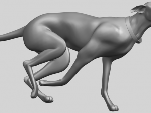 skinny dog 01 3D Принт Модель