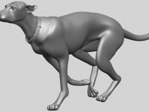 skinny dog 01 3D Принт Модель