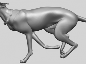 skinny dog 01 3D Принт Модель