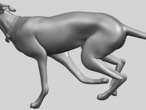 skinny dog 01 3D Принт Модель