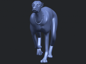 skinny dog 01 3D Принт Модель