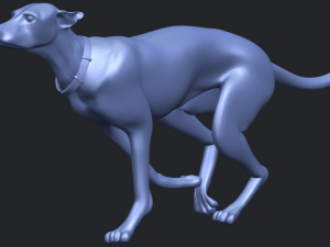 skinny dog 01 3D Принт Модель