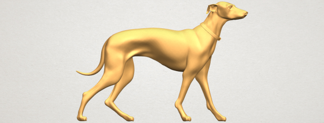 skinny dog 02 Model Cetak 3D .c4d .max .obj .3ds .fbx .stl .blend 