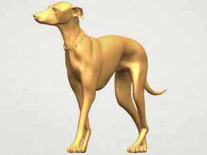 skinny dog 02 Model Cetak 3D