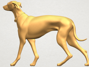 skinny dog 02 Model Cetak 3D